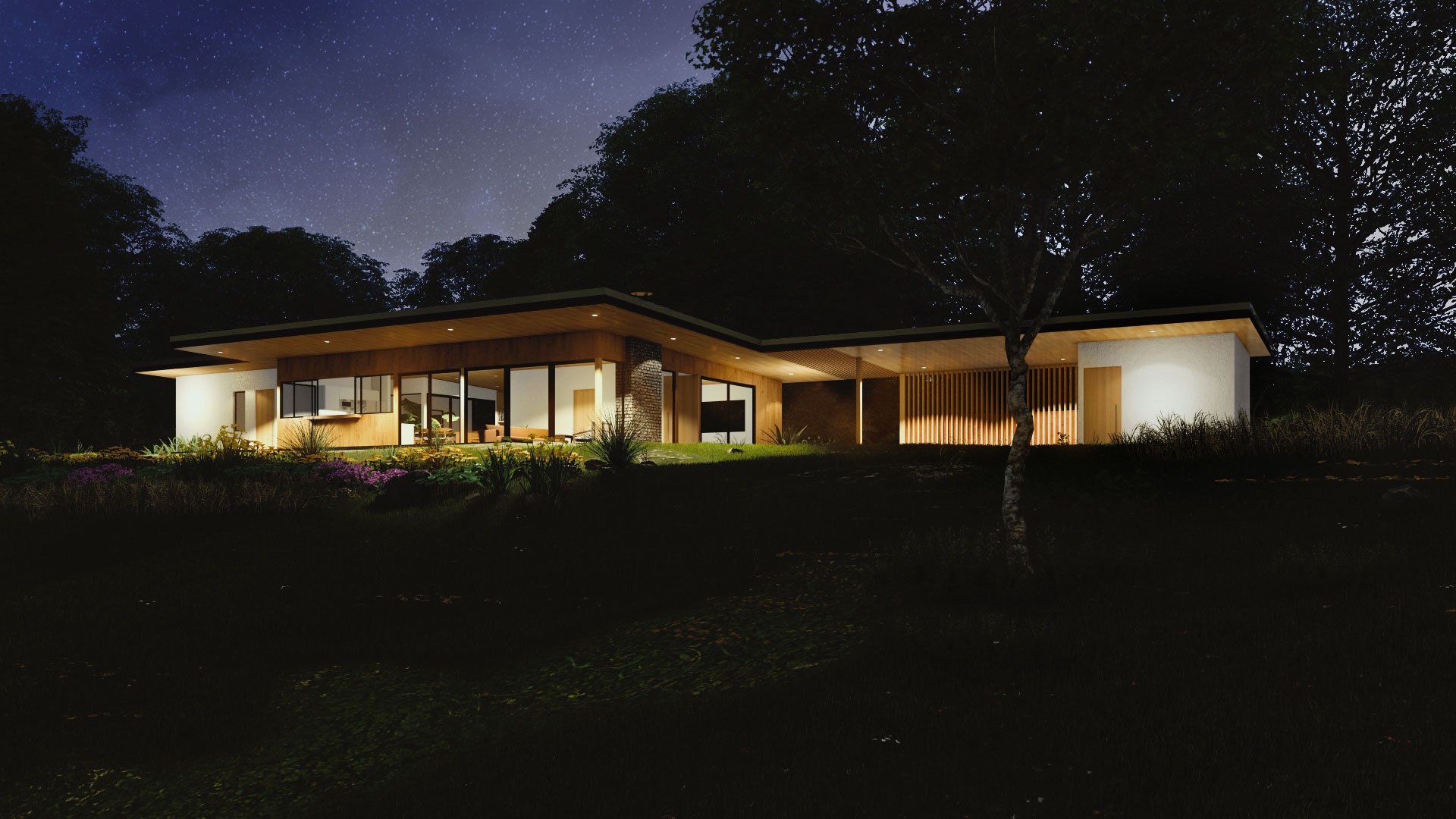 arquitectura render costa rica cabaña salvaje 4